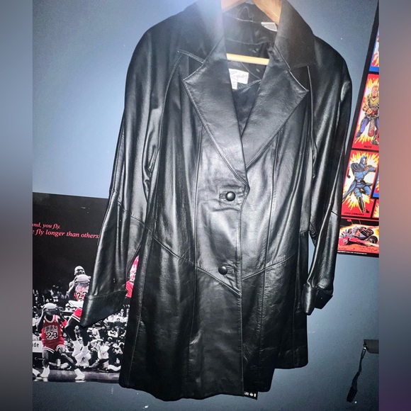Jackets & Blazers - Ricardo genuine leather coat